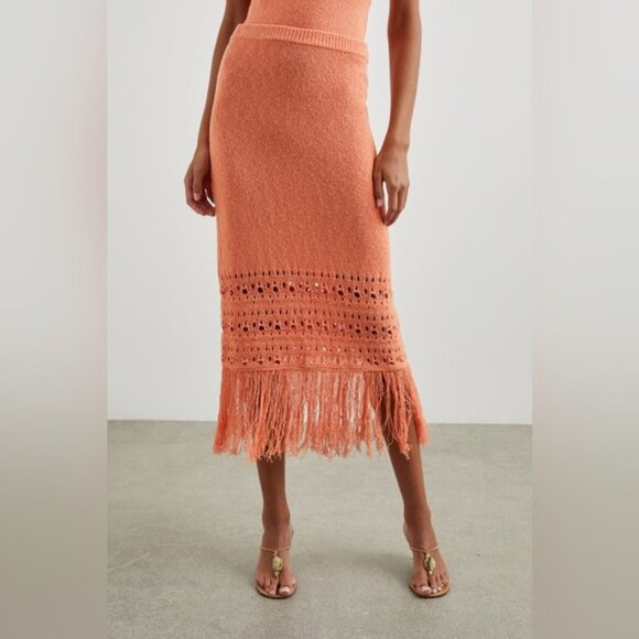 NEW RAILS kaja skirt in persimmon large